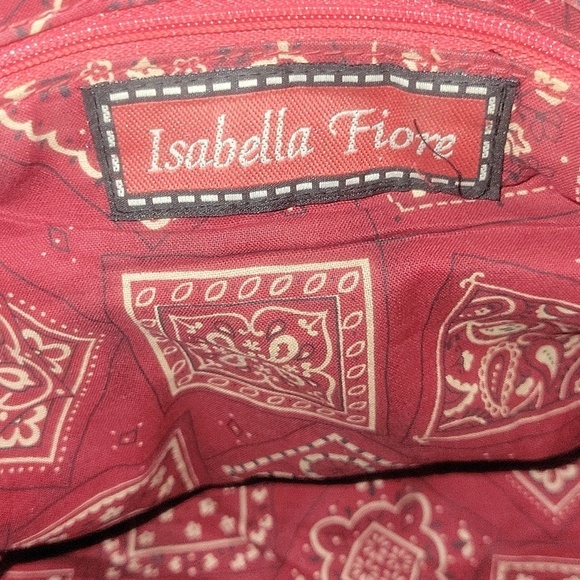Isabella Fiore | Bags | Isabella Fiore Leather Beaded  Isabella Fiore Beaded/ Embroidered Brown Leather Tote Shoulder Bag